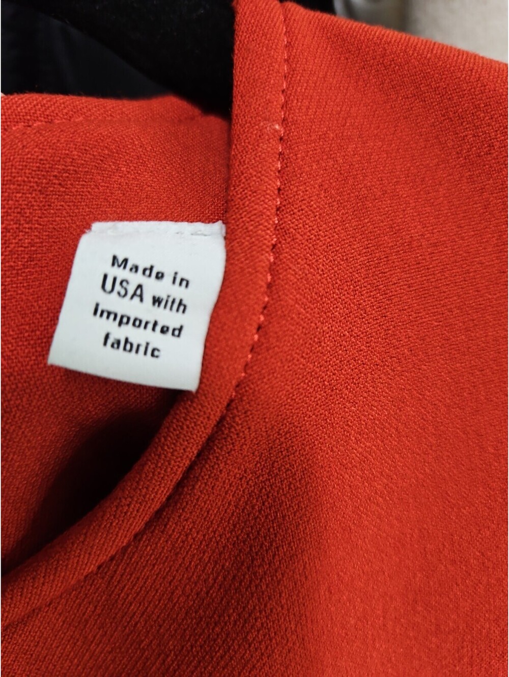 NEW, Veronica Beard Jessup Tailored Vest in Carnelian Red sz 8 #SJ2548 - Picture 9 of 10
